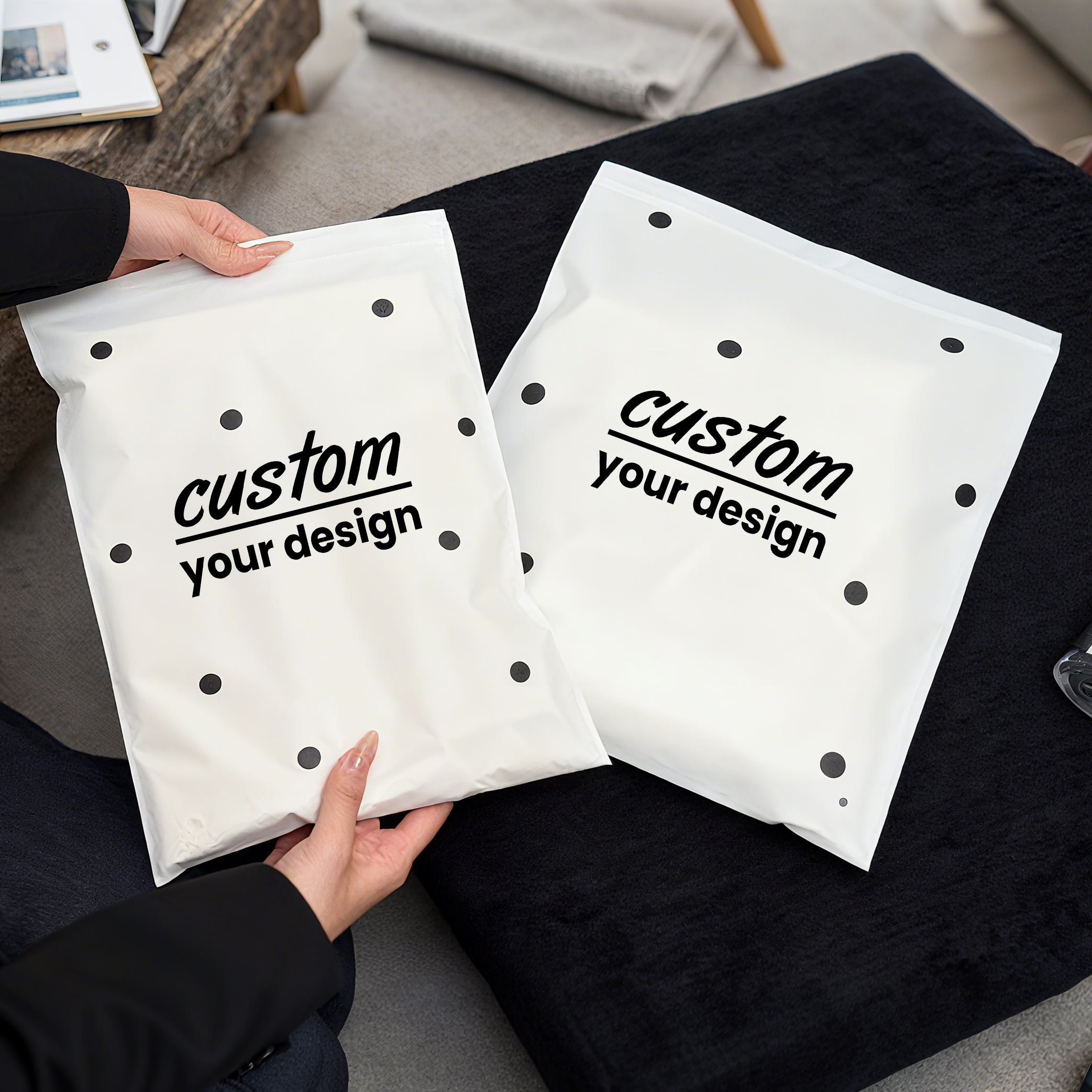 Customized Packing Bag | Matte Plastic Clothing Bags