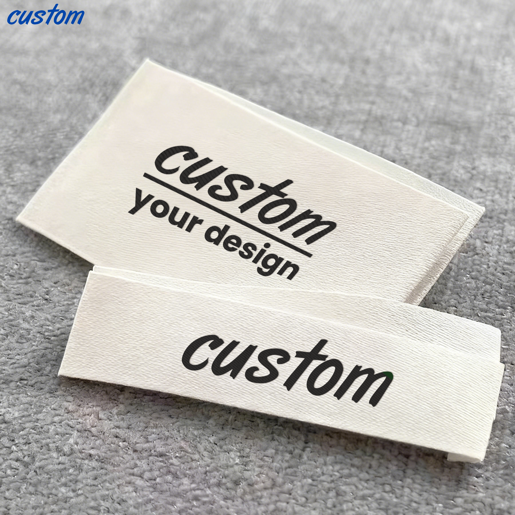 Customized Clothing Printed Label | Clothing Label Collar Label