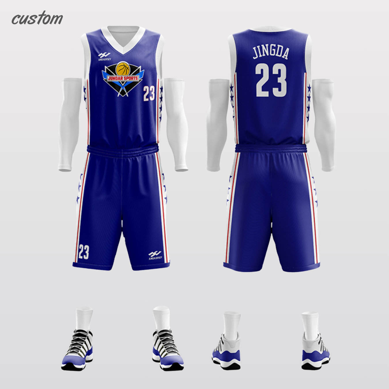 Basketball uniform suit customization