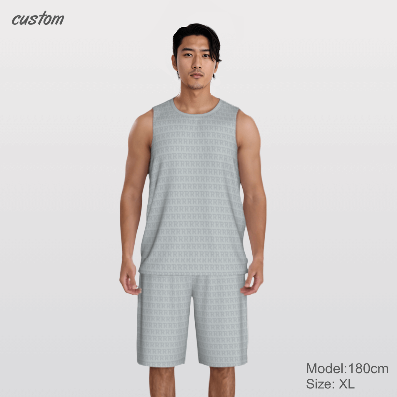 Men’s Basketball Outfit | Quick-Dry Mesh Top & Shorts Set