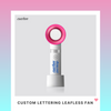 🌬️ 訂製專屬清涼｜CUSTOM 超輕無葉手持風扇 商務禮品首選 🌬️