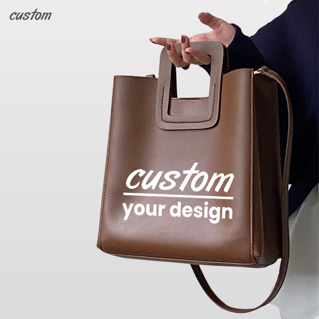 Retro handheld tote bag, large capacity shoulder crossbody bag, crossbody handbag for women
