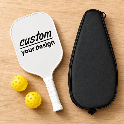 Custom Pickleball Paddle — Personalized with Your Photo, Name & Design | Carbon Fiber & Fiberglass | Pro Paddle for Men & Women