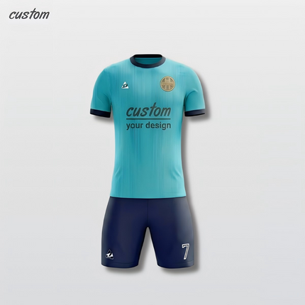 Custom Sportswear | Personalized Football Jerseys | Summer Breathable Short Sleeves | Multi-Color Round Neck Pullover