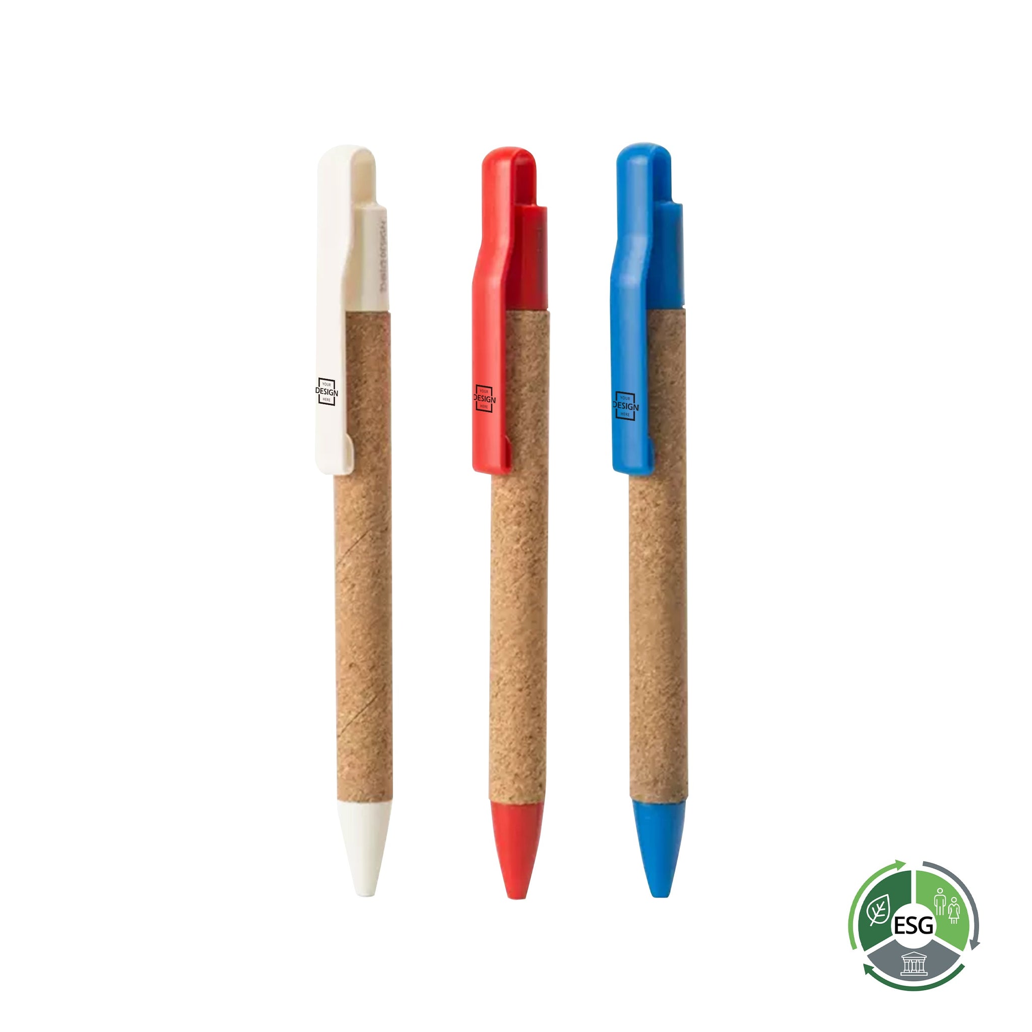 Customized Eco-Friendly Cork Pen | Recycled Material Pen for ESG & Corporate Gifts