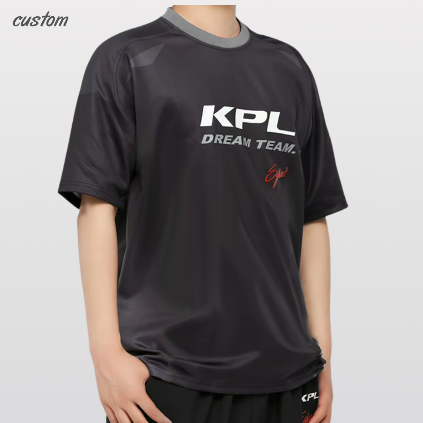 Customized e-sports uniforms, customized e-sports team uniforms, mass customization of short and long sleeves