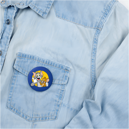 Enamel Pins 6cm Multi-Pack - Vibrant Tinplate & Clip