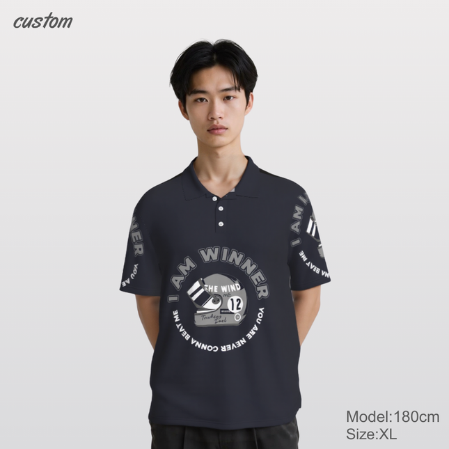 Brand Quality | Fully Printed Polo Shirts Classic Fit