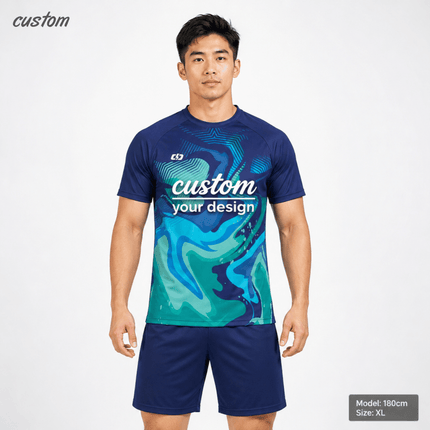 Fully Customizable Pickleball Jersey Set |  Print Team Uniform Moisture-Wicking Performance Sportswear