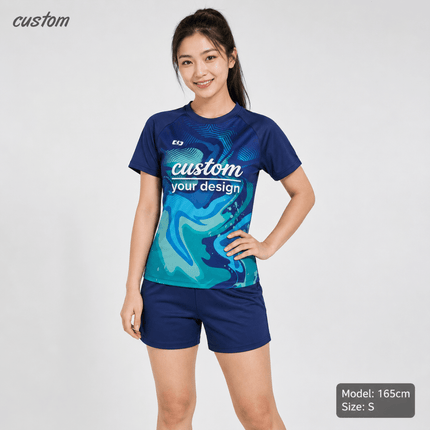Fully Customizable Pickleball Jersey Set |  Print Team Uniform Moisture-Wicking Performance Sportswear
