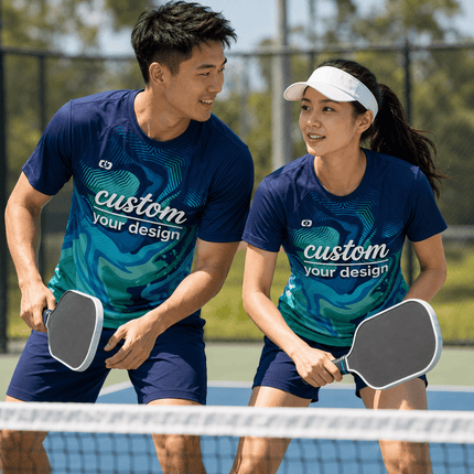 Fully Customizable Pickleball Jersey Set |  Print Team Uniform Moisture-Wicking Performance Sportswear