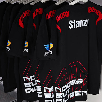 Customized e-sports uniforms, customized e-sports team uniforms, mass customization of short and long sleeves