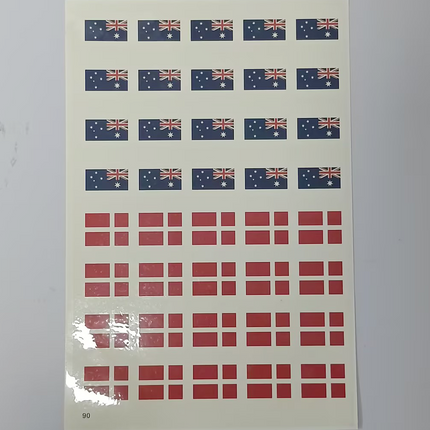 [Case Studies]Modern Terminals Limited | National Flag Temporary Tattoo Sticker