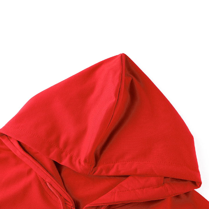 CHO-006 Fullprint Zipper Hoodie, custom zip up clothes, custom coats