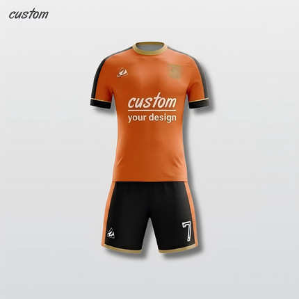 High-Performance Sportswear | Football Training Suit | Breathable Short Sleeves | Lightweight Round Neck | Custom Colors Available