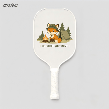 Kids Custom Pickleball Paddle — Personalized with Photo, Name & Cute Cartoon Design | Lightweight | Fun Gift for Children