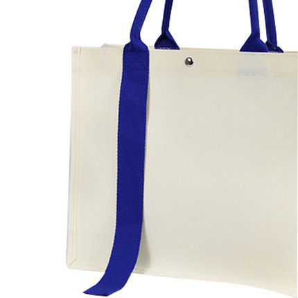 Canvas Tote Bag, custom magnetic pocket canvas tote bag