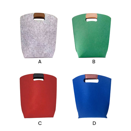 Felt Tote Handbags with Custom Logo Printing - High-End Business Gift and Corporate Giveaway