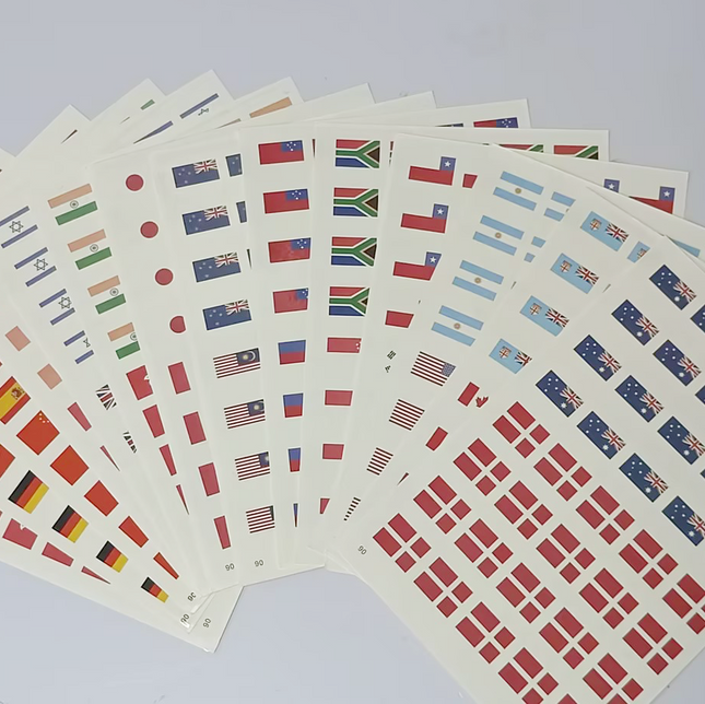 [Case Studies]Modern Terminals Limited | National Flag Temporary Tattoo Sticker