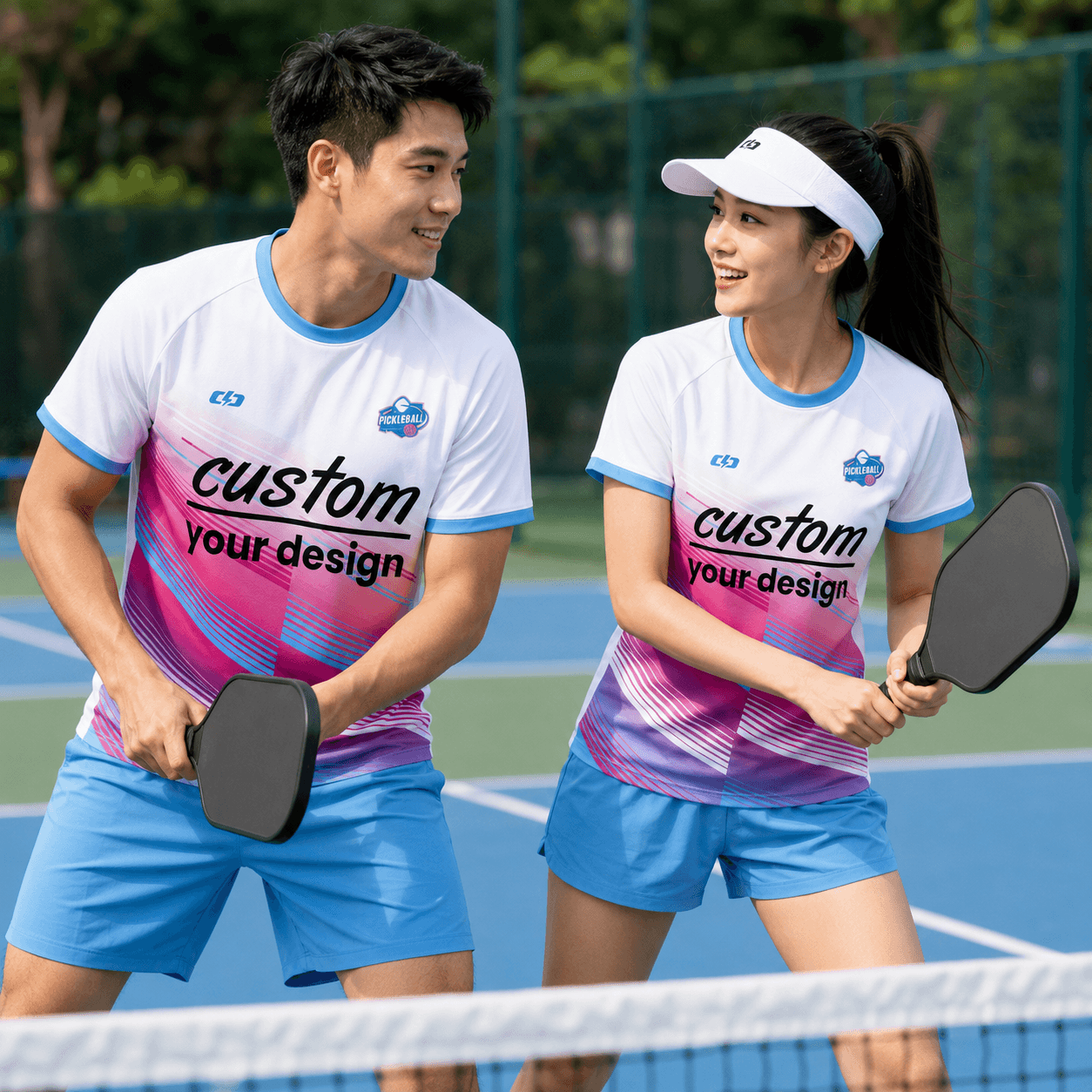 Fully Customizable Pickleball Jersey Set | Personalized Print  Team Order Professional Sportswear