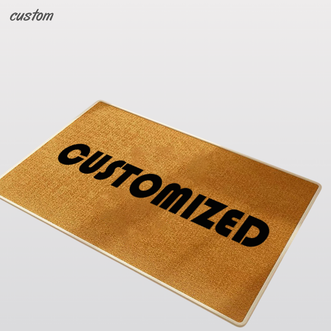 Personalize your home's entry with our custom floor mats