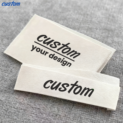 Customized Clothing Printed Label |  Clothing Label Collar Label