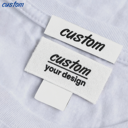 Customized Clothing Woven Label |  Clothing Label Collar Label