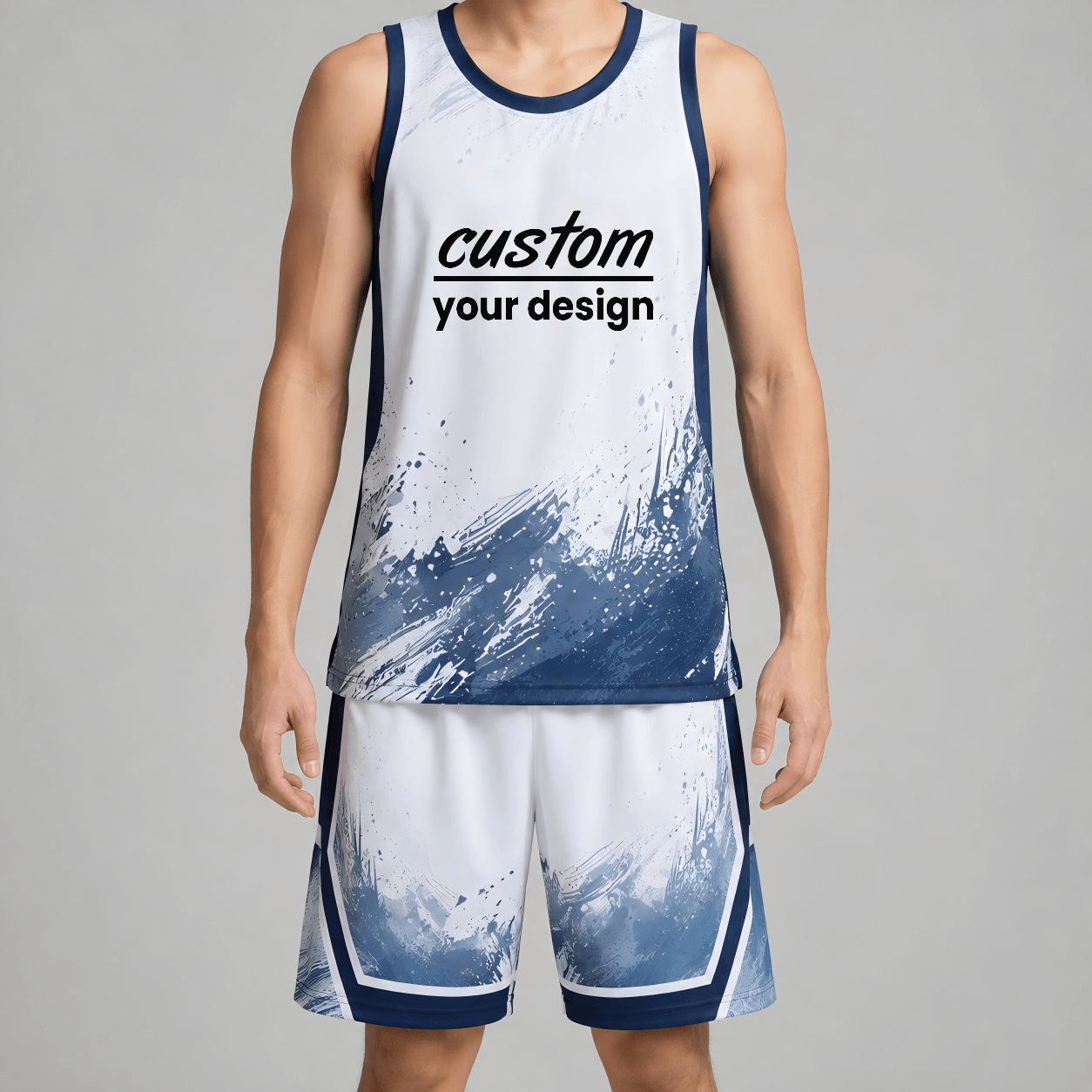 Custom Sublimated Basketball Jersey Set – Personalized Team Name, Number & Logo Uniform for Men, Youth and Adults