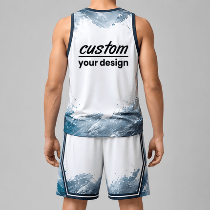 Custom Sublimated Basketball Jersey Set – Personalized Team Name, Number & Logo Uniform for Men, Youth and Adults