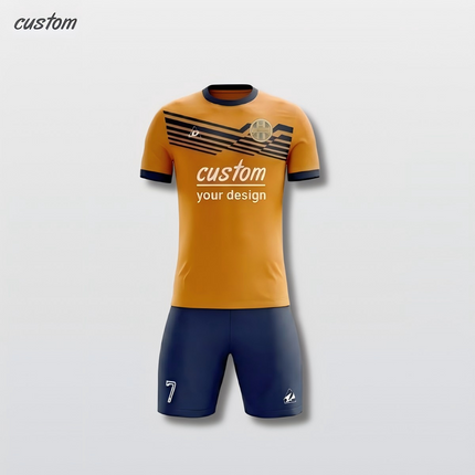 Team Sportswear | Custom Football Uniforms | Summer Short Sleeve Pullover | Multi-Color Options | Round Neck Design