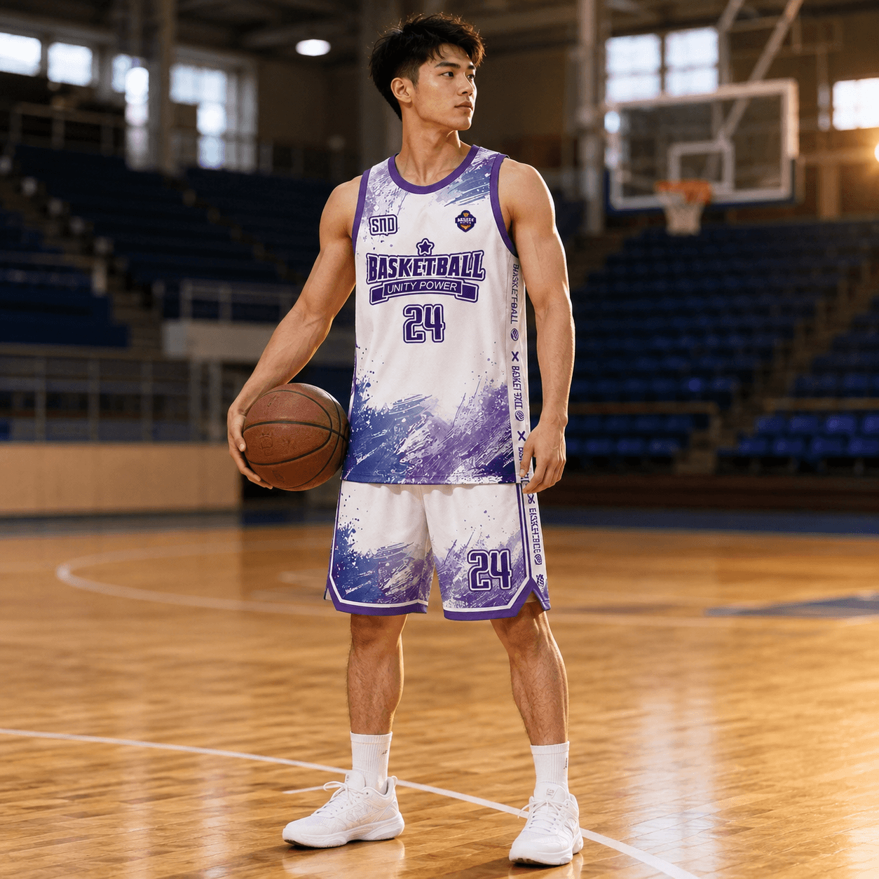 Custom Sublimated Basketball Jersey Set – Personalized Team Name, Number & Logo Uniform for Men, Youth and Adults