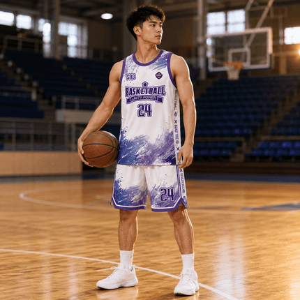 Custom Sublimated Basketball Jersey Set – Personalized Team Name, Number & Logo Uniform for Men, Youth and Adults