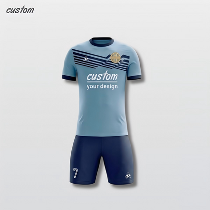 Team Sportswear | Custom Football Uniforms | Summer Short Sleeve Pullover | Multi-Color Options | Round Neck Design