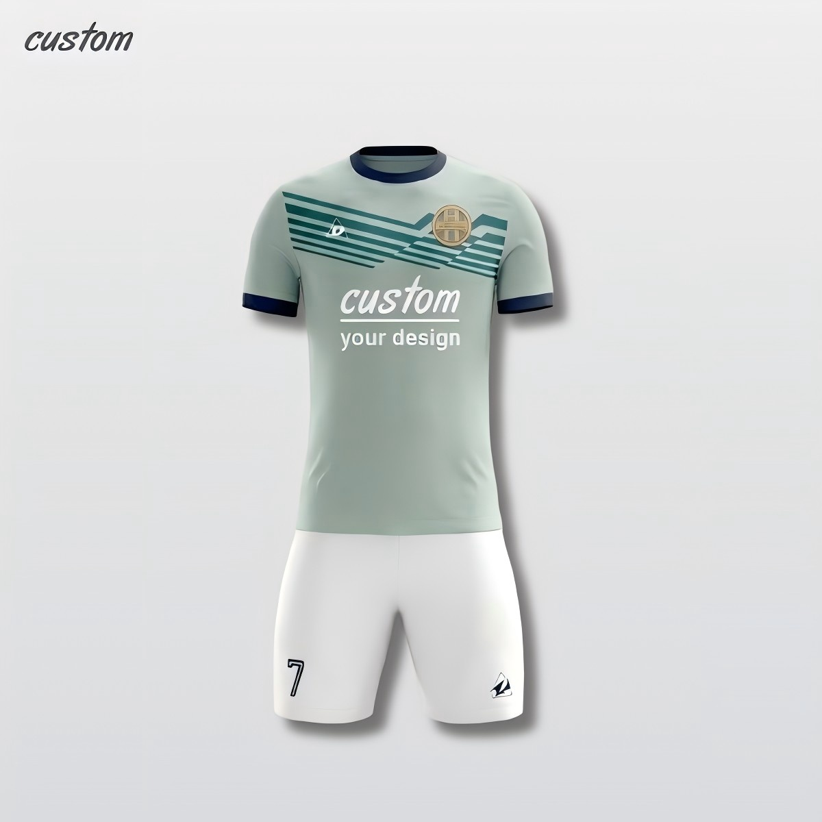 Team Sportswear | Custom Football Uniforms | Summer Short Sleeve Pullover | Multi-Color Options | Round Neck Design