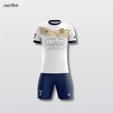 Team Sportswear | Custom Football Uniforms | Summer Short Sleeve Pullover | Multi-Color Options | Round Neck Design