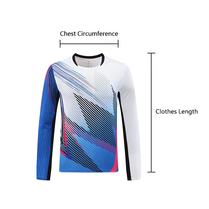 Badminton sportswear, Long-sleeved, winter jersey，custom team uniforms, custom autumn clothes