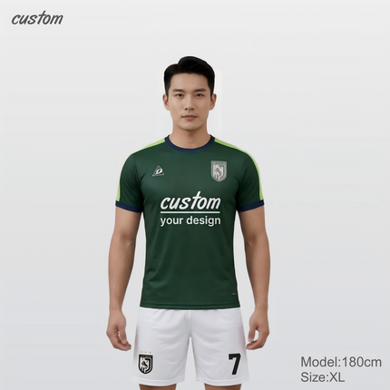 Premium Sportswear | Stylish Football Suit | Breathable Summer Short Sleeves | Fully Customizable