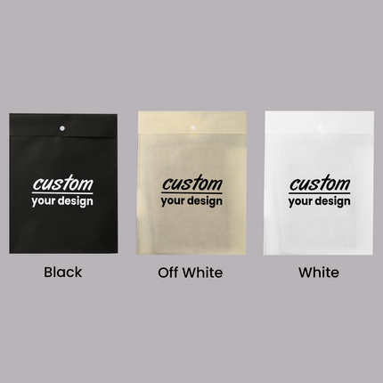 Customized Packing Bag | Non-woven Snap Fastener Clothing Bags