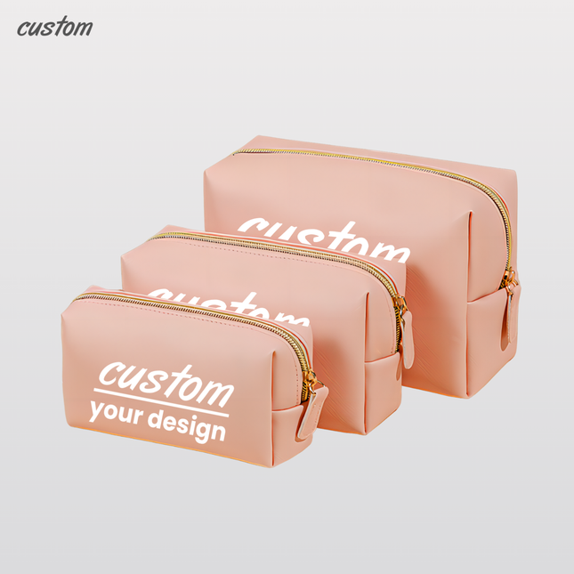 Makeup Bag,Personalized Makeup Bag,Premium Custom Makeup Bags – Elegant, Spacious & Brand-Perfect