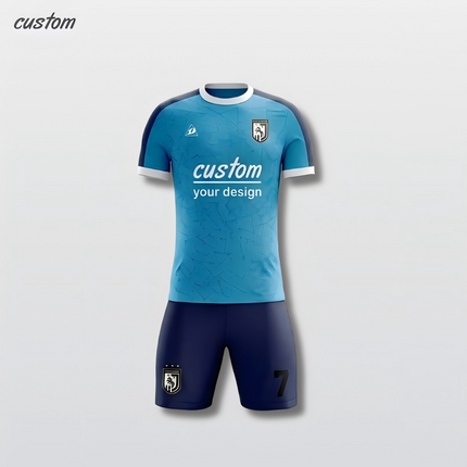 Premium Sportswear | Stylish Football Suit | Breathable Summer Short Sleeves | Fully Customizable
