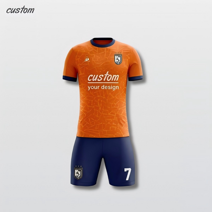 Premium Sportswear | Stylish Football Suit | Breathable Summer Short Sleeves | Fully Customizable