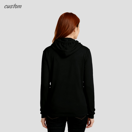 Brand Quality | ANVIL 887L Lady Long Sleeve Lighweight Hoodie Top