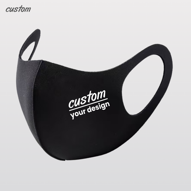 Mask custom logo pattern printing