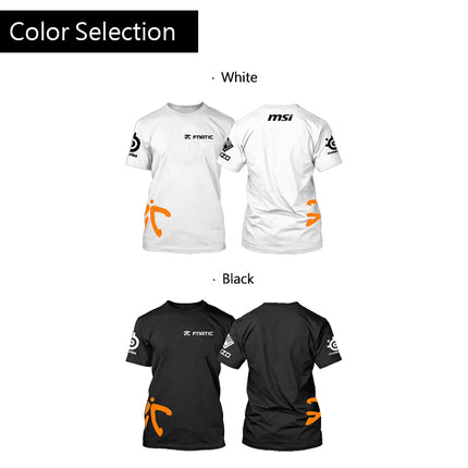 Customized e-sports uniforms, customized e-sports team uniforms, mass customization of short and long sleeves