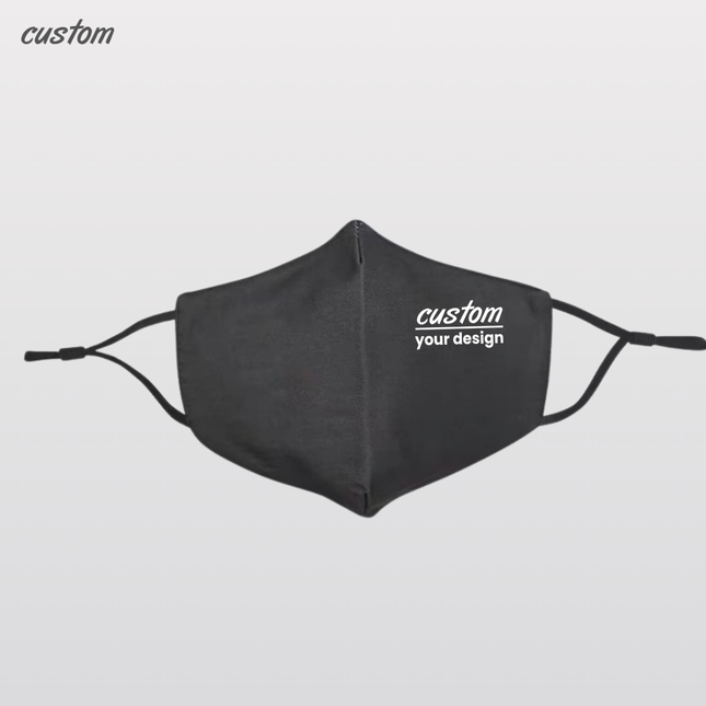 Customized pattern printed logo text diy mask