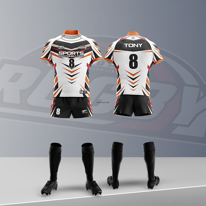 Customized rugby jerseys