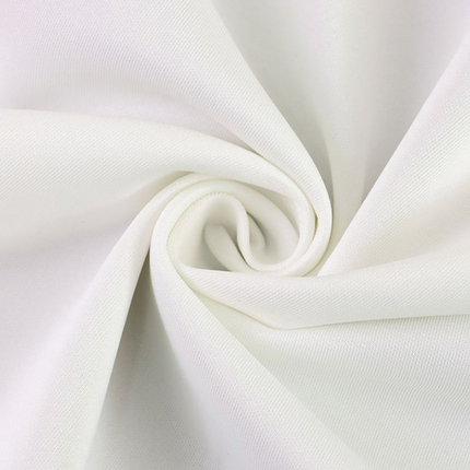 Sthenolid Blend of cotton, polyester and elastic; thick and stretchy