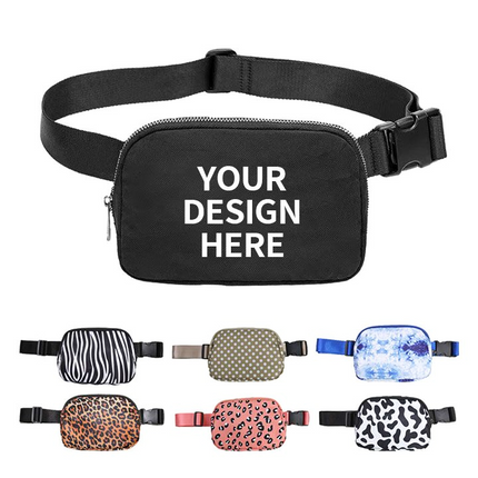 Waist bag arm bag, canvas material, easy to carry, sports are also available, can be customized