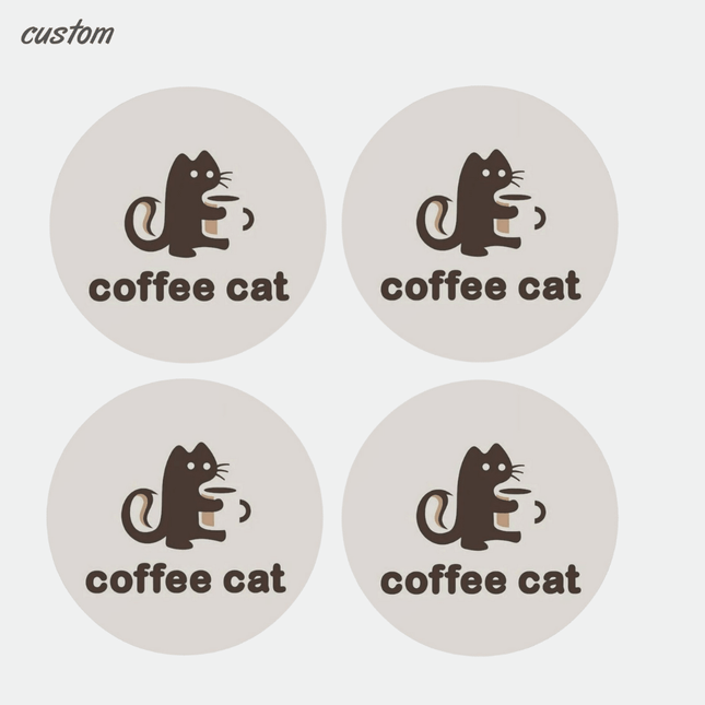 MDF Cork Coasters Set – Non-Slip & Easy Clean