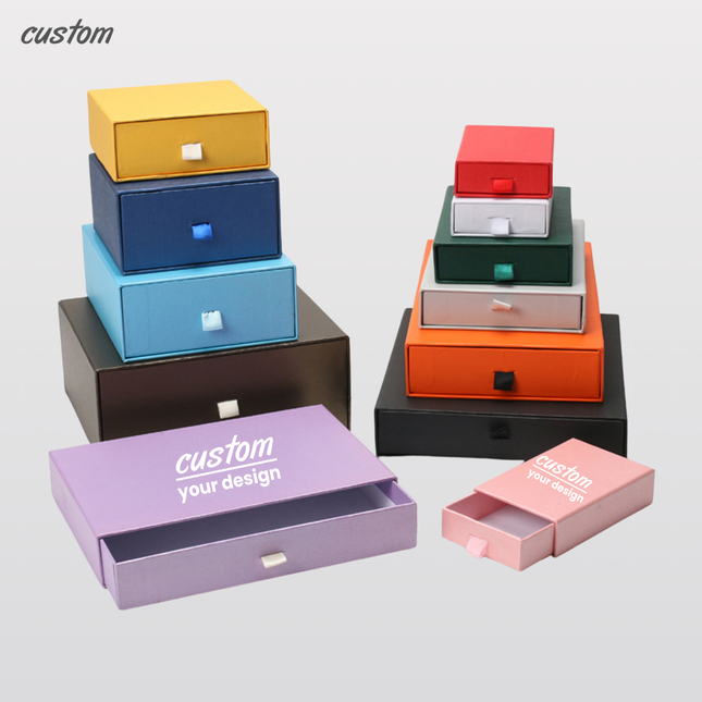 Drawer Box,telescoping box BLU-007
